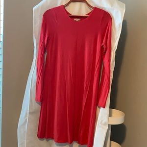 Long sleeve short dress